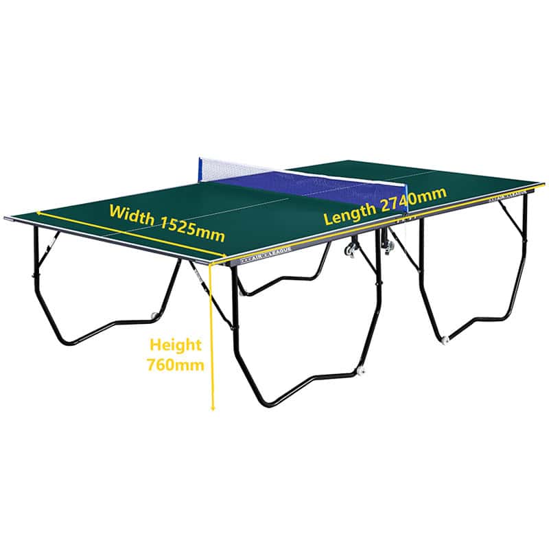 Air League Hit Indoor Table Tennis Table Green