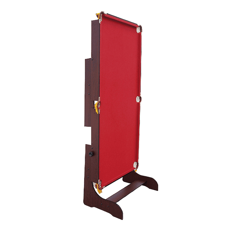 Tylt Merlin 6ft Folding Pool Table Mahogany - Image 7