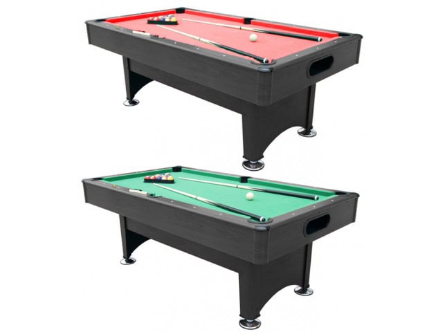 Mako Chomp 7ft Pool Table with Auto Ball Return Black - Image 2