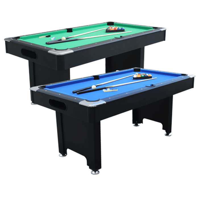 Mako Bite 6ft Pool Table With Ball Return Black - Image 3