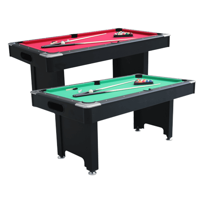 Mako Bite 6ft Pool Table With Ball Return Black - Image 6