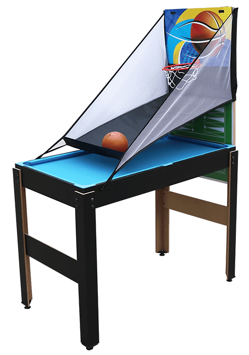 Mako Multi Play 14 in 1 Multi Games Table with Pool Table Football & Table Tennis - Image 4