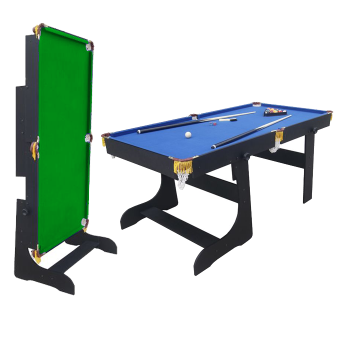 Tylt Merlin 6ft Folding Pool Table Black