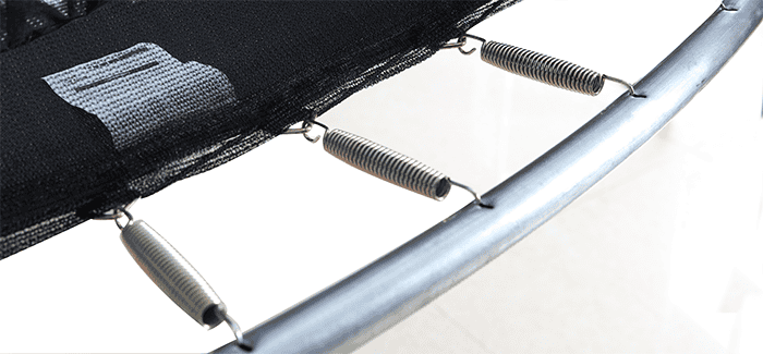 Mako Bounce 12ft Trampoline with Safety Enclosure - Free Ladder & Anchor Kit - Blue - Image 3