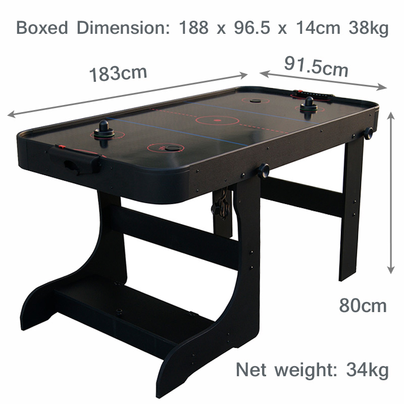 Tylt White Knight 6ft Foldable Air Hockey Table - Image 11