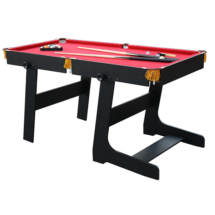 Tylt Excalibur 5ft Folding Pool Table Black - Image 8