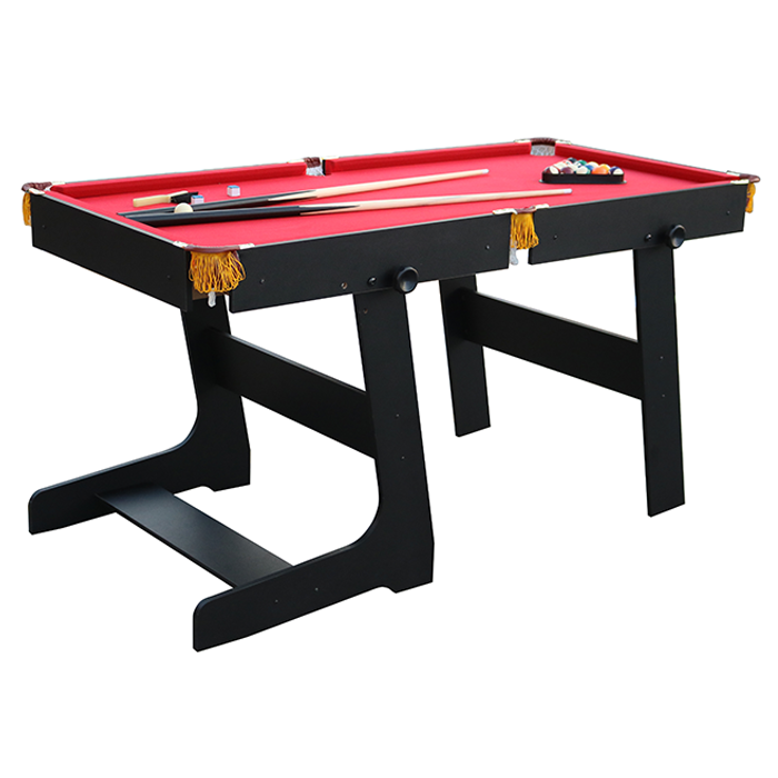 Tylt Excalibur 5ft Folding Pool Table Black - Image 7