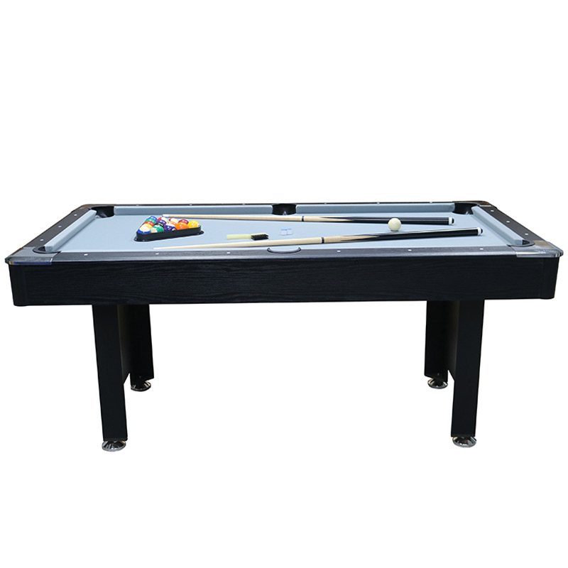 Mako Bite 6ft Pool Table With Ball Return Black - Image 14