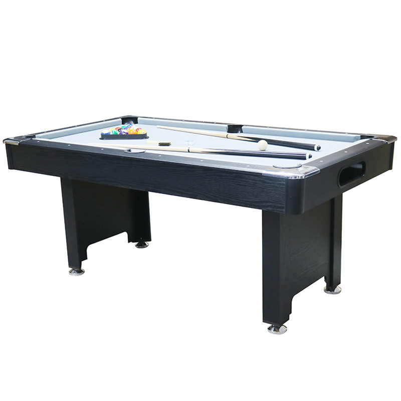 Mako Bite 6ft Pool Table With Ball Return Black - Image 12