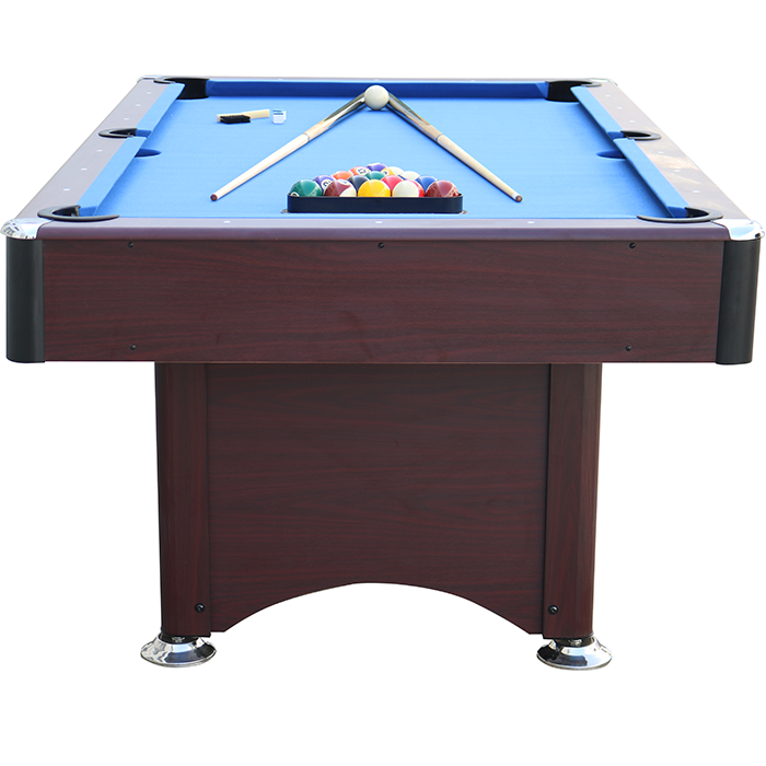 Mako Chomp 7ft Pool Table with Auto Ball Return Mahogany - Image 2