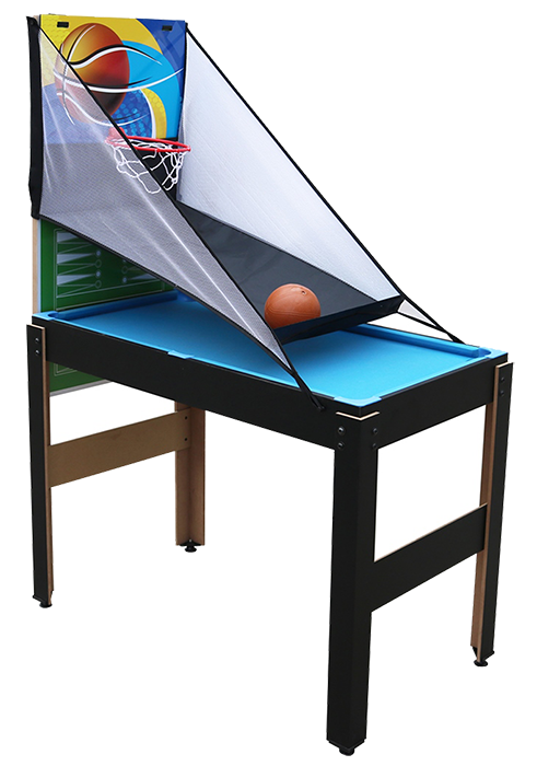 Mako Multi Play 14 in 1 Multi Games Table with Pool Table Football & Table Tennis - Image 6