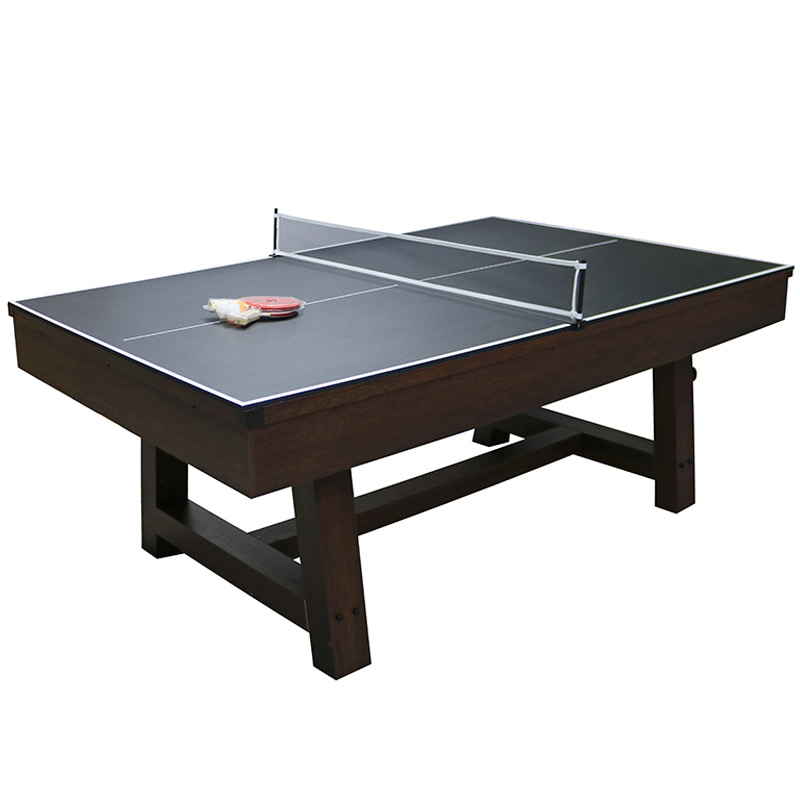 Mako Deluxe 7ft Pool Table with Dinning Top and Table Tennis - Image 3