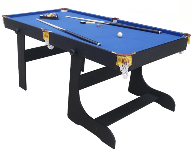 Tylt Merlin 6ft Folding Pool Table Black - Image 2