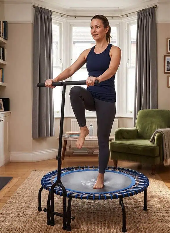 Mako 38-inch Fitness Trampoline - Free Edge Padding