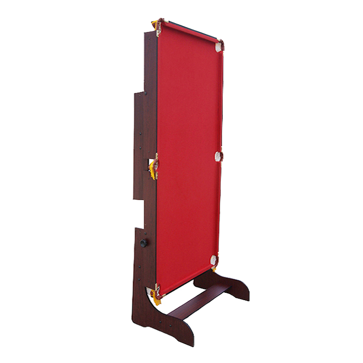 Tylt Merlin 6ft Folding Pool Table Mahogany - Image 7