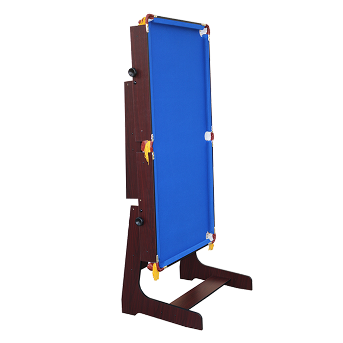 Tylt Merlin 6ft Folding Pool Table Mahogany - Image 9
